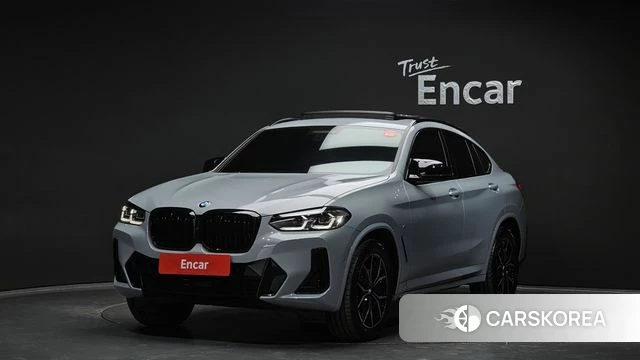 BMW X4 (G02) 2023 Серебристо-серый из Кореи