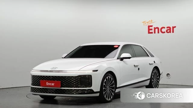 Hyundai Grandeur Hybrid (GN7) 2024 Белый из Кореи