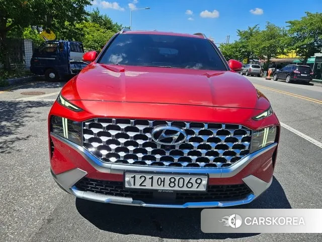 Hyundai The New Santa Fe 2020 Оранжевый из Кореи