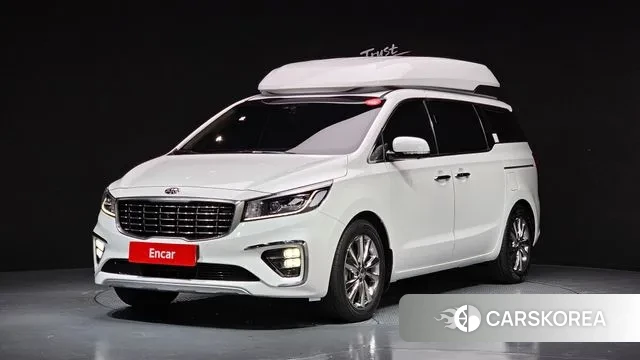Kia The New Carnival 2019 Белый из Кореи