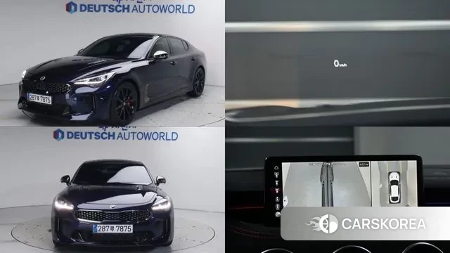 Kia Stinger Meister 2020 Синий из Кореи