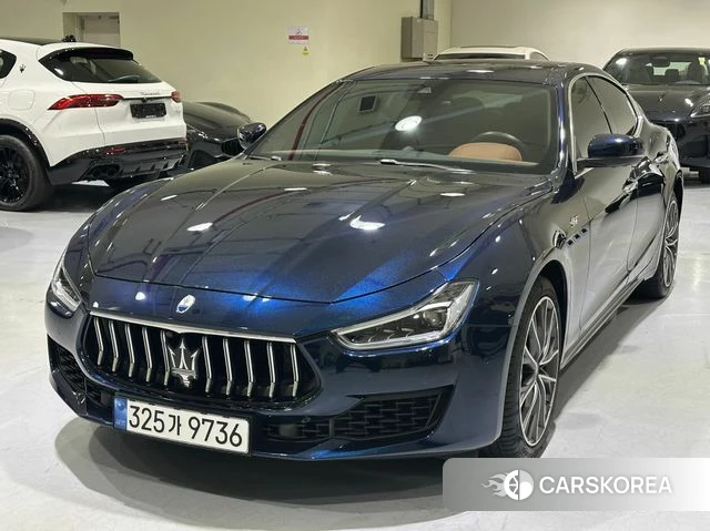 Maserati Ghibli 2023 Синий из Кореи