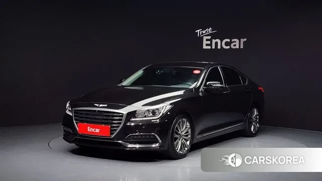 Genesis G80 2018 Черный из Кореи