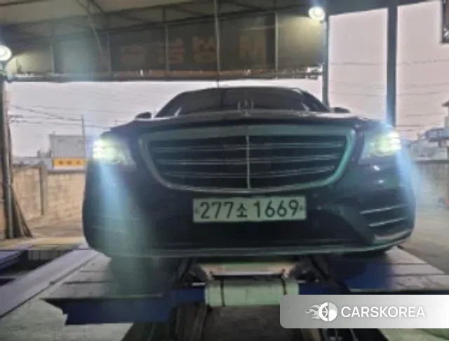 Mercedes-Benz S-Class W222 2020 Черный из Кореи