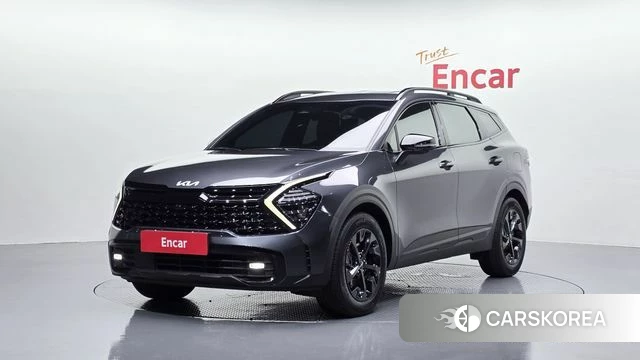 Kia Sportage 5th Generation Hybrid 2024 Серый из Кореи