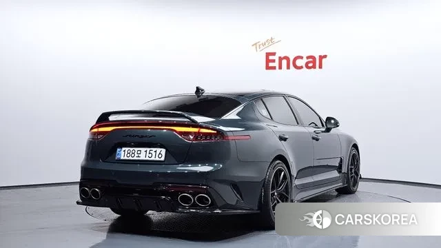 Kia Stinger Meister 2022 Темно-зеленый из Кореи