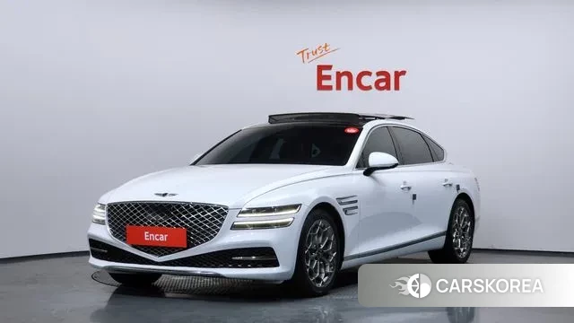 Genesis G80 (RG3) 2021 Белый из Кореи