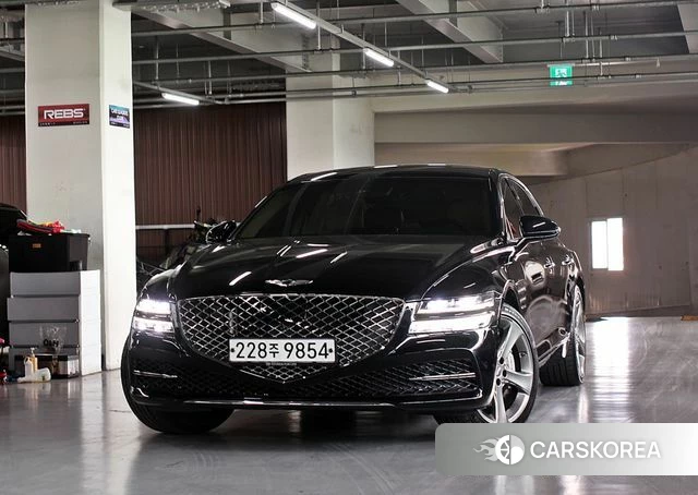 Genesis G80 (RG3) 2020 Черный из Кореи