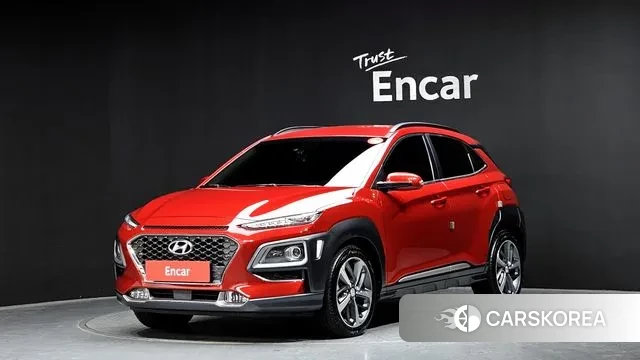 Hyundai Kona 2019 Красный из Кореи