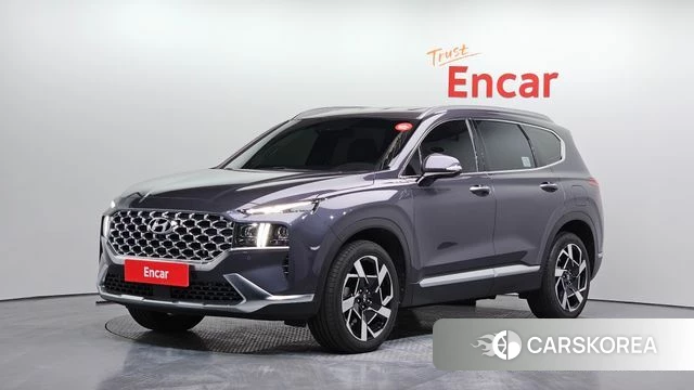 Hyundai The New Santa Fe 2020 Серый из Кореи