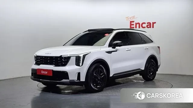 Kia The New Sorento 4th Generation 2023 Белый из Кореи