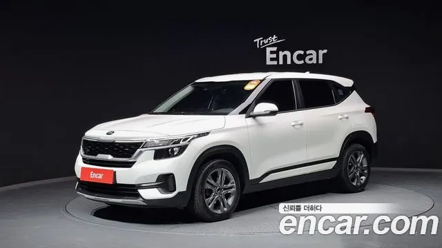 Kia Seltos 2020 Белый из Кореи