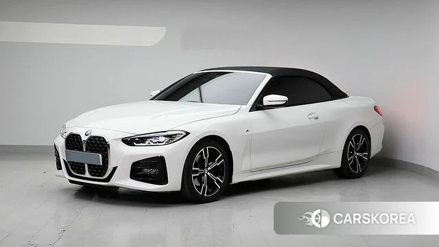 BMW 4 Series (G22) 2022 Белый из Кореи