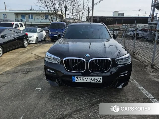 BMW X3 (G01) 2019 Черный из Кореи
