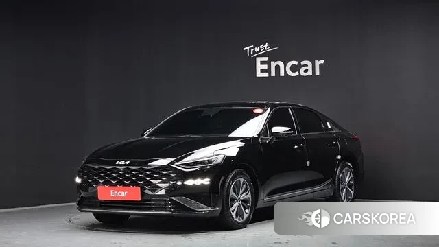 Kia K8 Hybrid 2022 Черный из Кореи