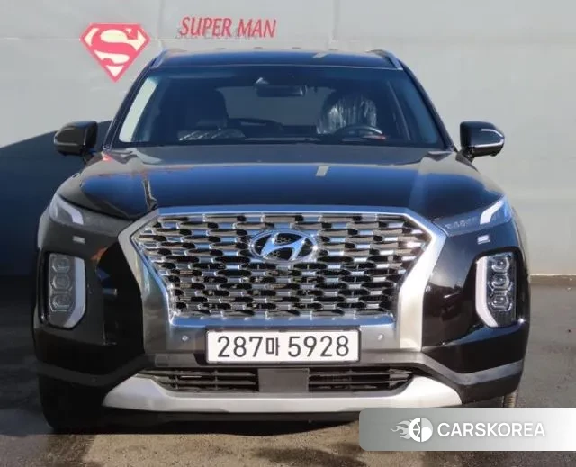 Hyundai Palisade 2022 Черный из Кореи