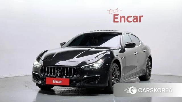 Maserati Ghibli 2018 Черный из Кореи