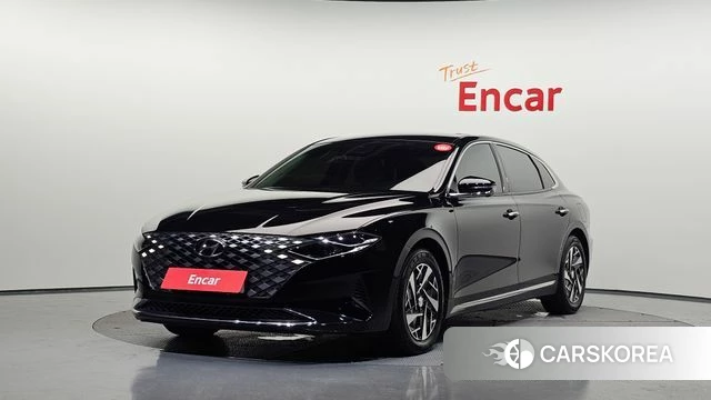 Hyundai The New Grandeur IG Hybrid 2022 Черный из Кореи