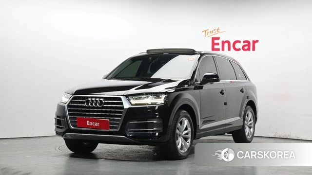 Audi Q7 (4M) 2019 Черный из Кореи