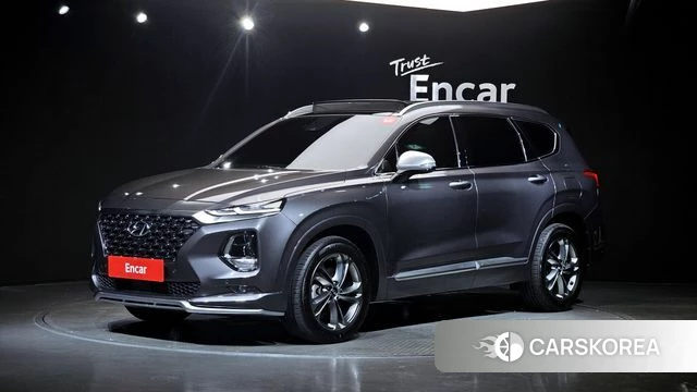 Hyundai Santa Fe TM 2018 Серый из Кореи