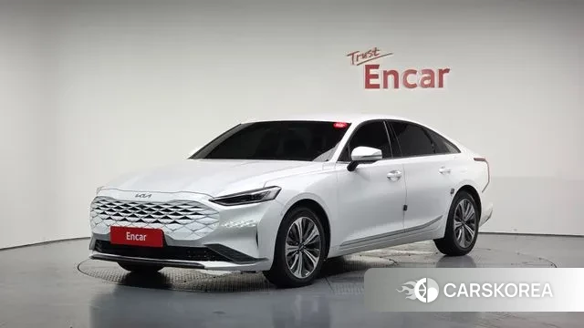 Kia K8 Hybrid 2022 Белый из Кореи