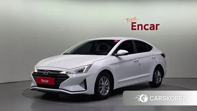 Hyundai The New Avante AD 2018 Белый из Кореи