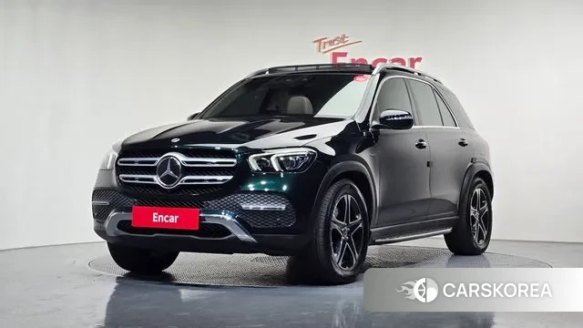 Mercedes-Benz GLE-Class W167 2021 Темно-зеленый из Кореи