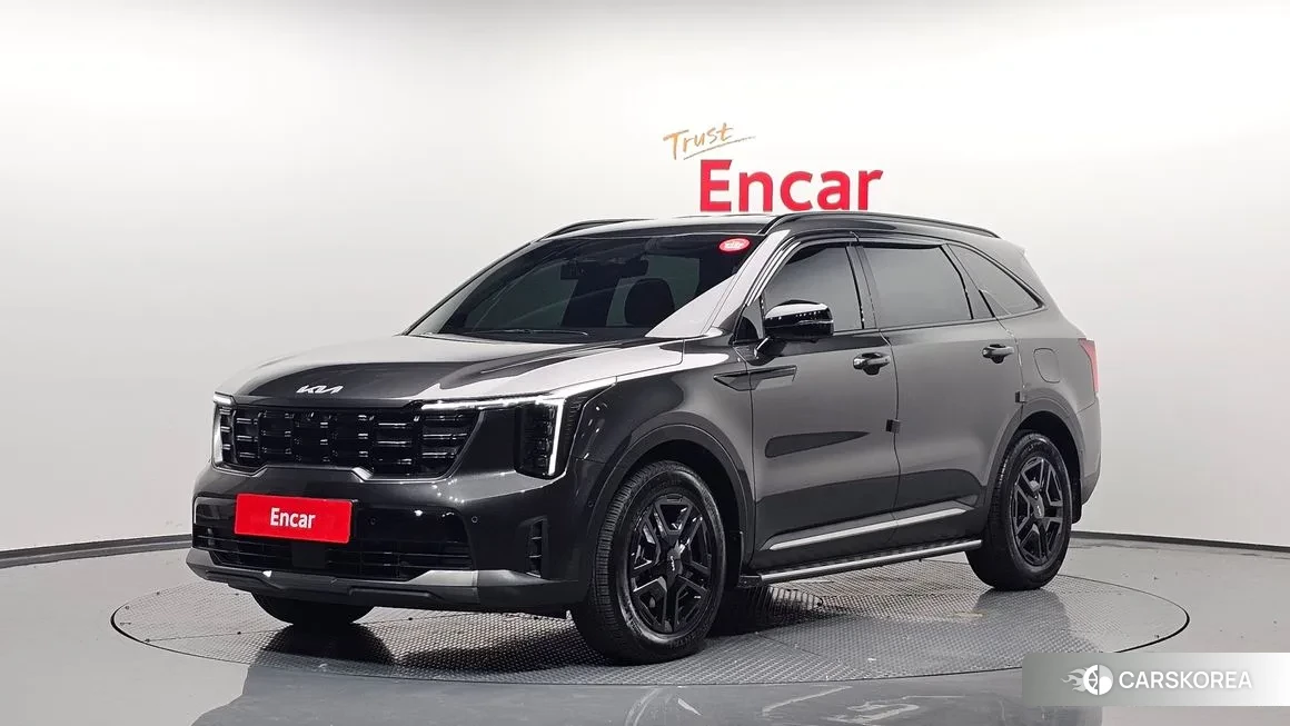 Kia The New Sorento 4th Generation 2023 Серый из Кореи