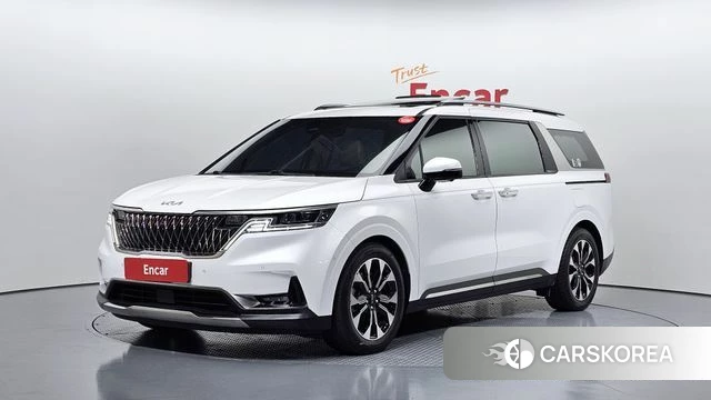 Kia Carnival 4th generation 2021 Белый из Кореи