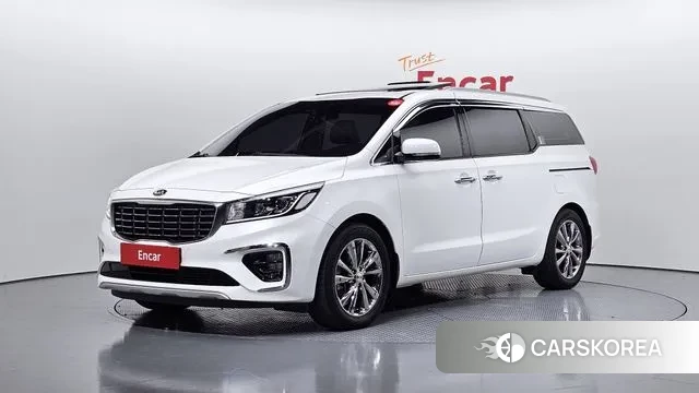 Kia The New Carnival 2020 Белый из Кореи