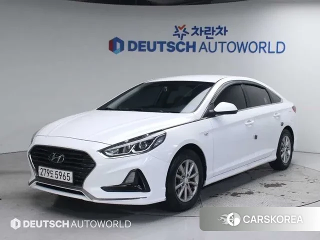 Hyundai Sonata New Rise 2019 Белый из Кореи