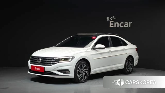 Volkswagen 7th Generation of Jetta 2021 Белый из Кореи