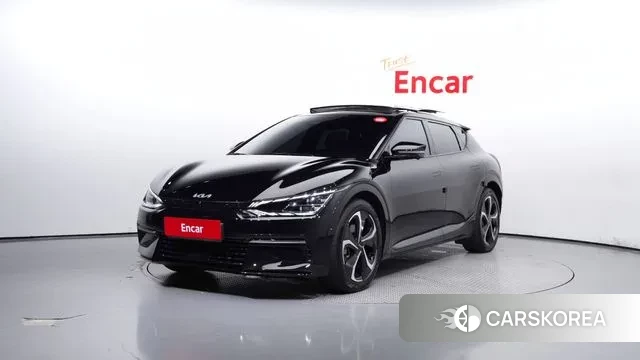 Kia EV6 2021 Черный из Кореи