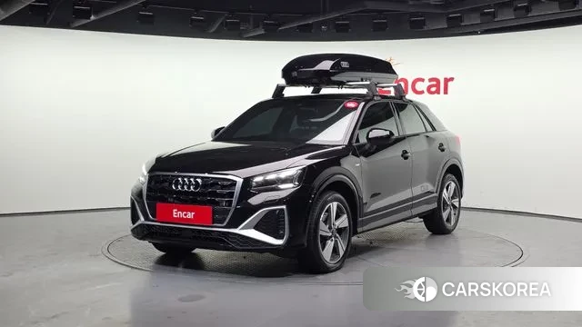 Audi Q2 2023 Черный из Кореи