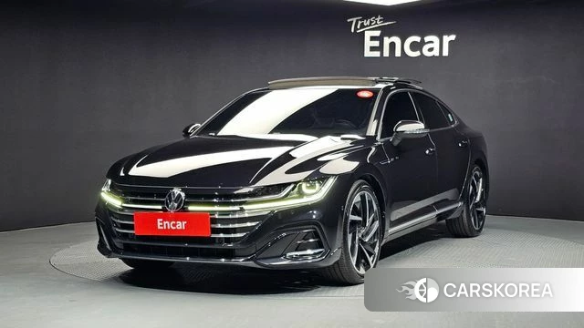 Volkswagen Arteon 2022 Черный из Кореи