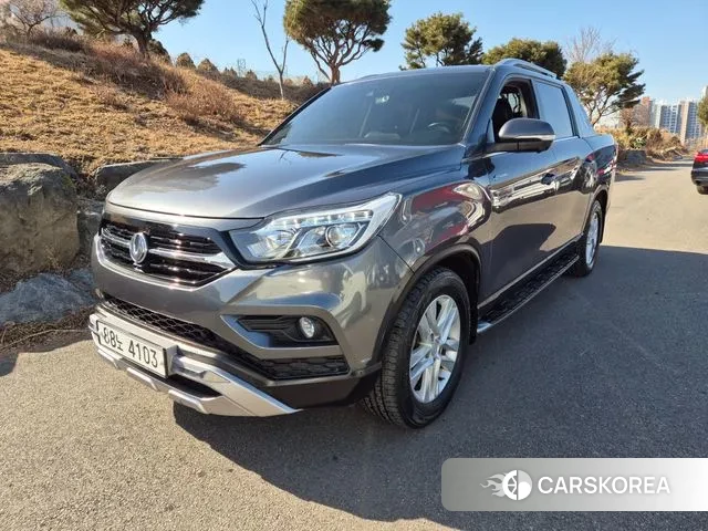 Ssangyong Rexton Sports 2019 Серый из Кореи