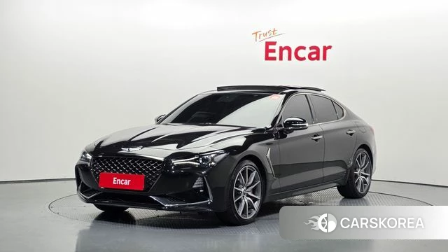 Genesis G70 2018 Черный из Кореи