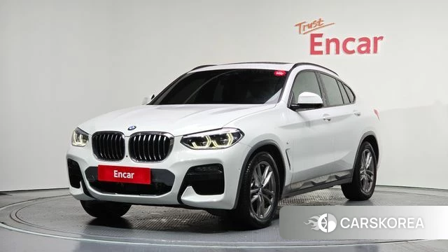 BMW X4 (G02) 2021 Белый из Кореи