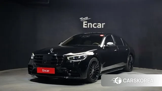 Mercedes-Benz S-Class W223 2023 Черный из Кореи