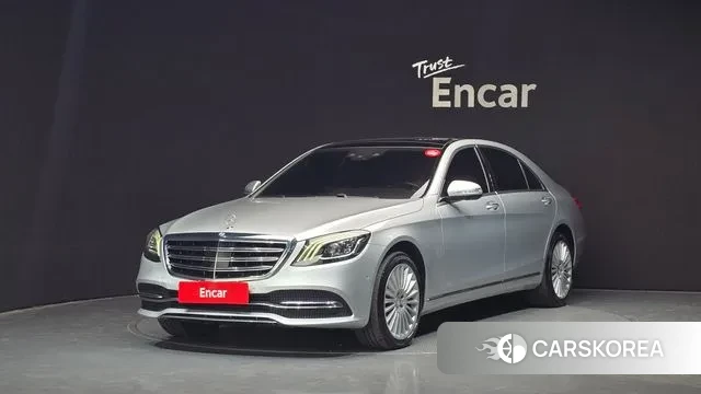 Mercedes-Benz S-Class W222 2018 Серебряный из Кореи