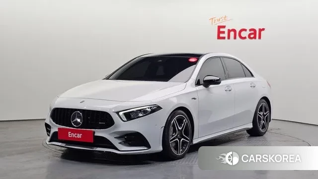 Mercedes-Benz A-Class W177 2022 Белый из Кореи