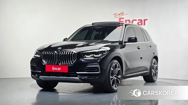 BMW X5 (G05) 2021 Черный из Кореи