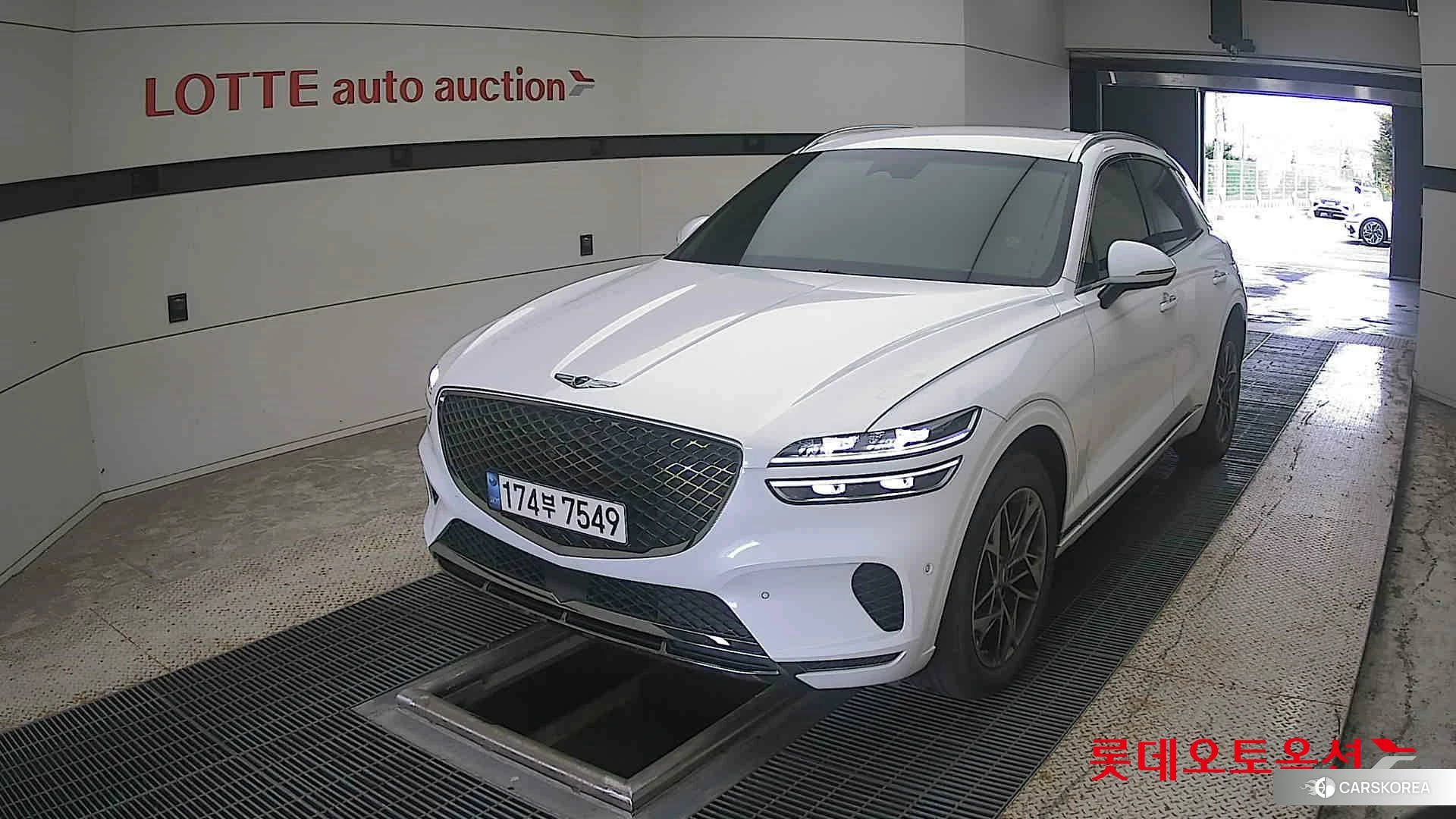 Hyundai GV70 2021 Белый из Кореи