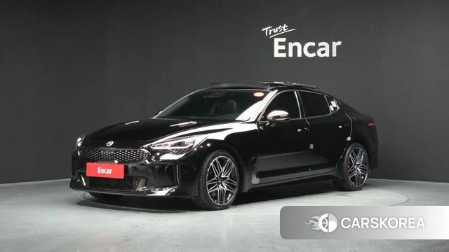 Kia Stinger Meister 2021 Черный из Кореи
