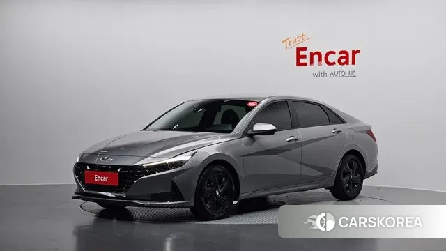 Hyundai Avante Hybrid (CN7) 2022 Серый из Кореи