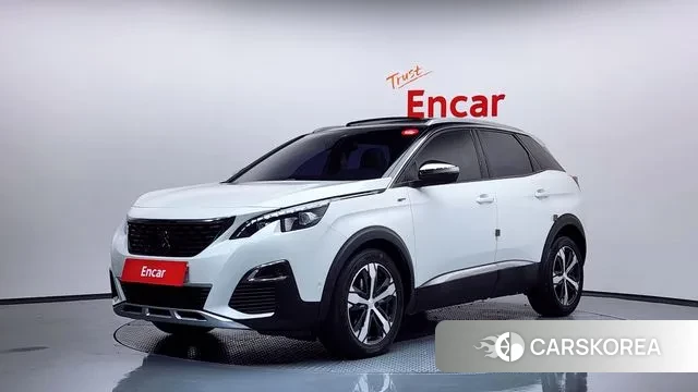 Peugeot 3008 second generation 2019 Белый из Кореи