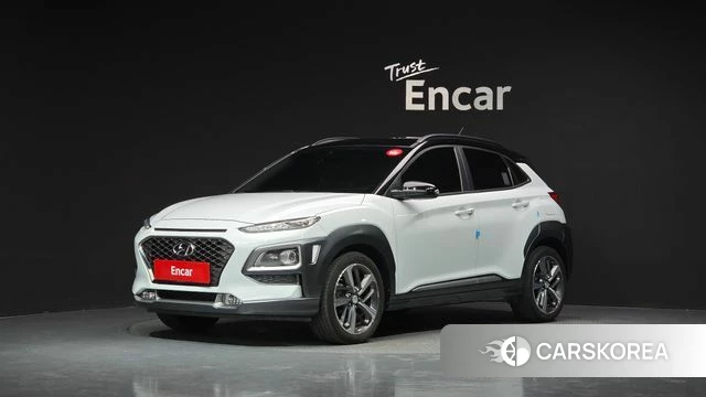 Hyundai Kona 2018 Белый из Кореи