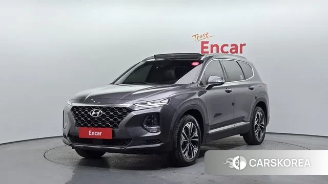 Hyundai Santa Fe TM 2018 Серый из Кореи