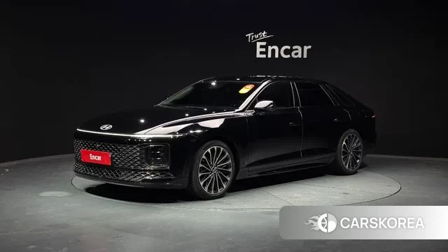 Hyundai Grandeur (GN7) 2023 Черный из Кореи