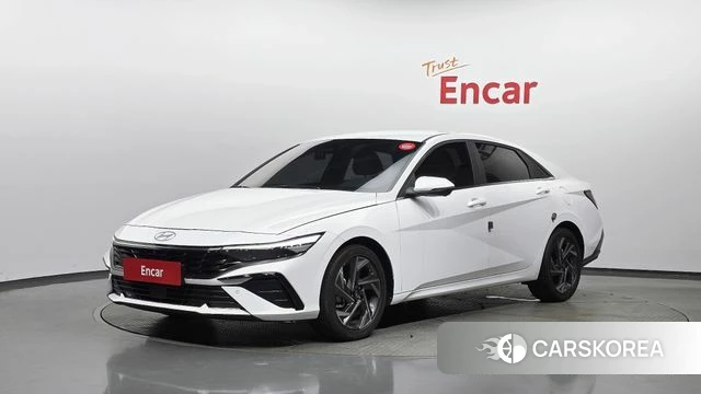 Hyundai The New Avante (CN7) 2023 Белый из Кореи